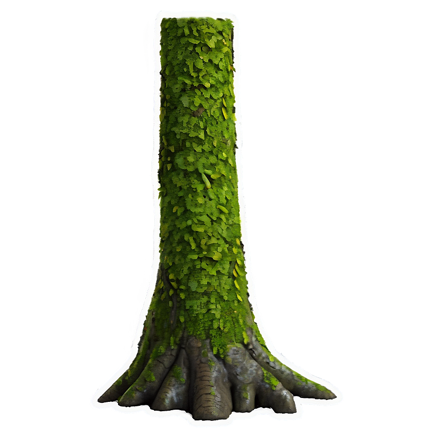 Tree Trunk With Moss Png Vux83 PNG image