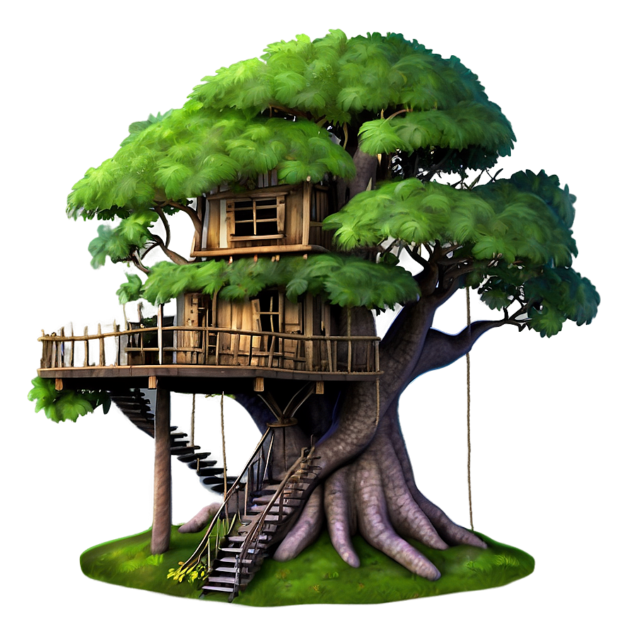 Treehouse Fantasy Png Roa52 PNG image