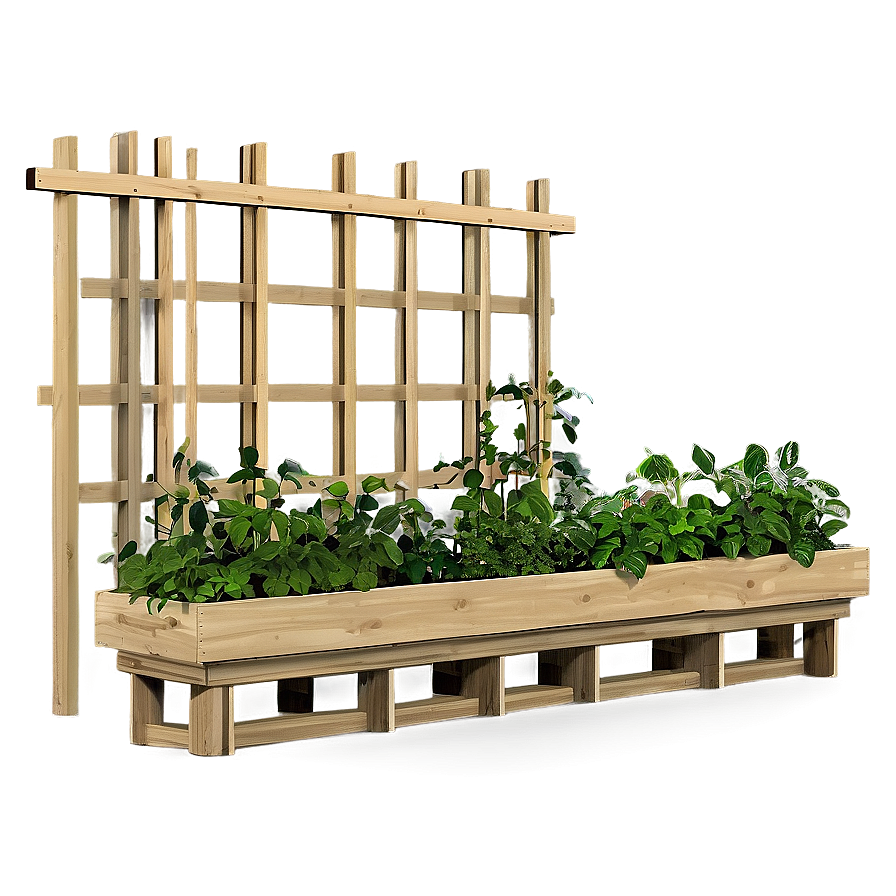 Trellis And Planter Combo Png Jif5 PNG image