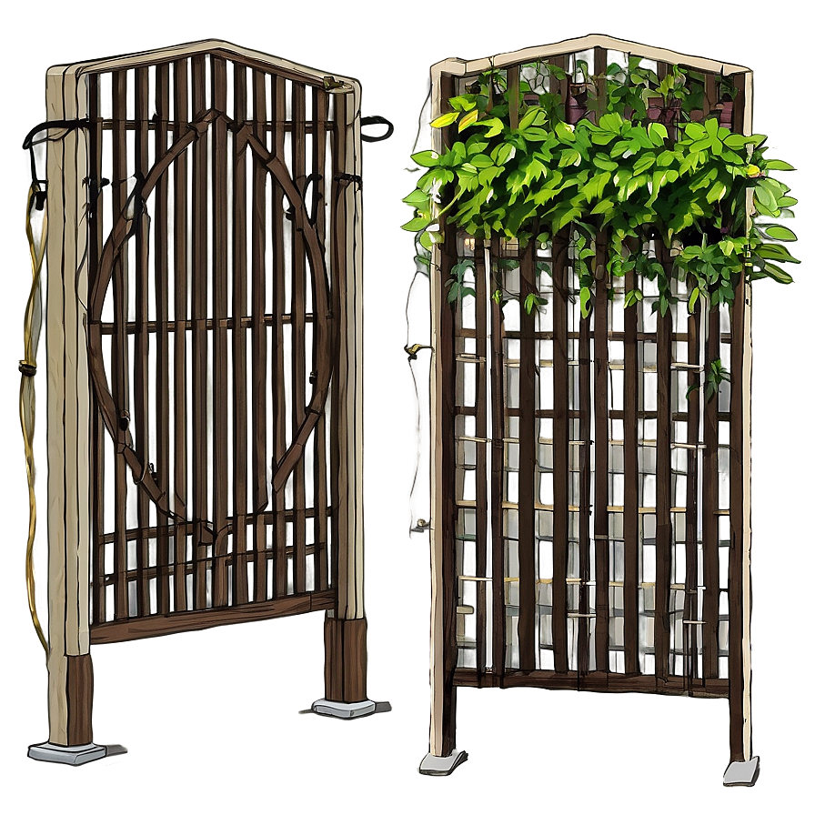 Trellis For Garden Dividers Png Egk PNG image