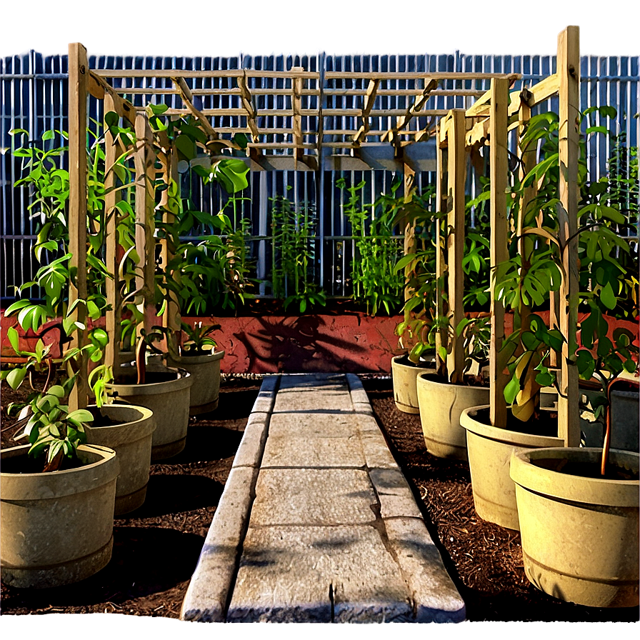 Trellis For Perennial Plants Png Kqq65 PNG image