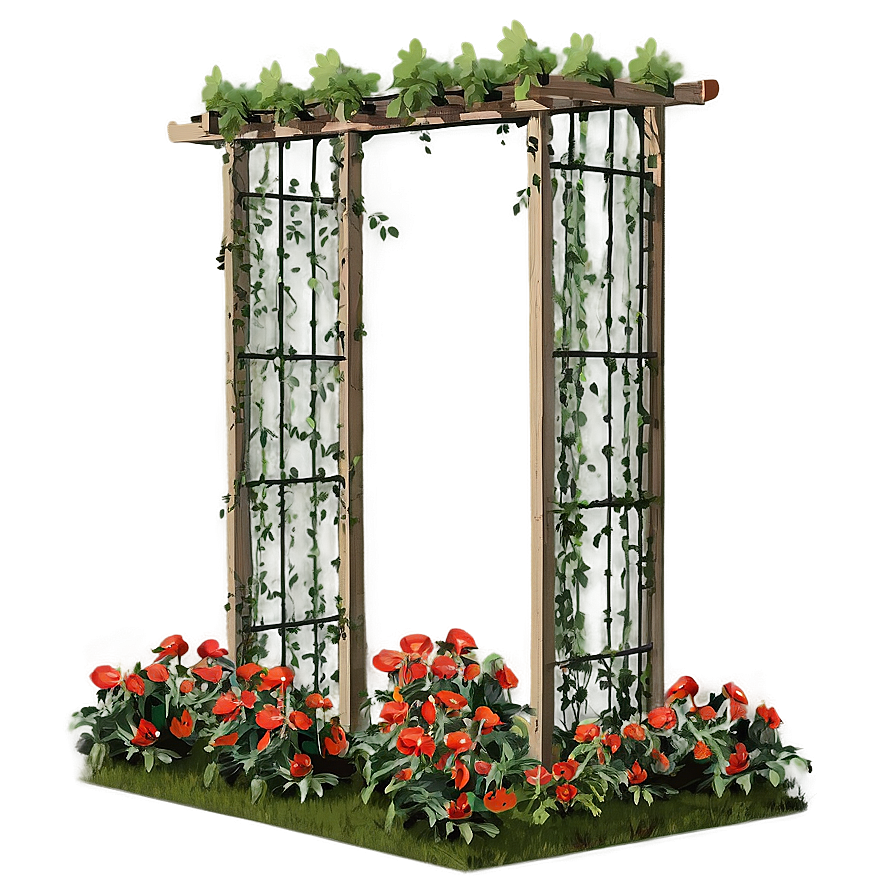 Trellis For Small Gardens Png Sxt57 PNG image