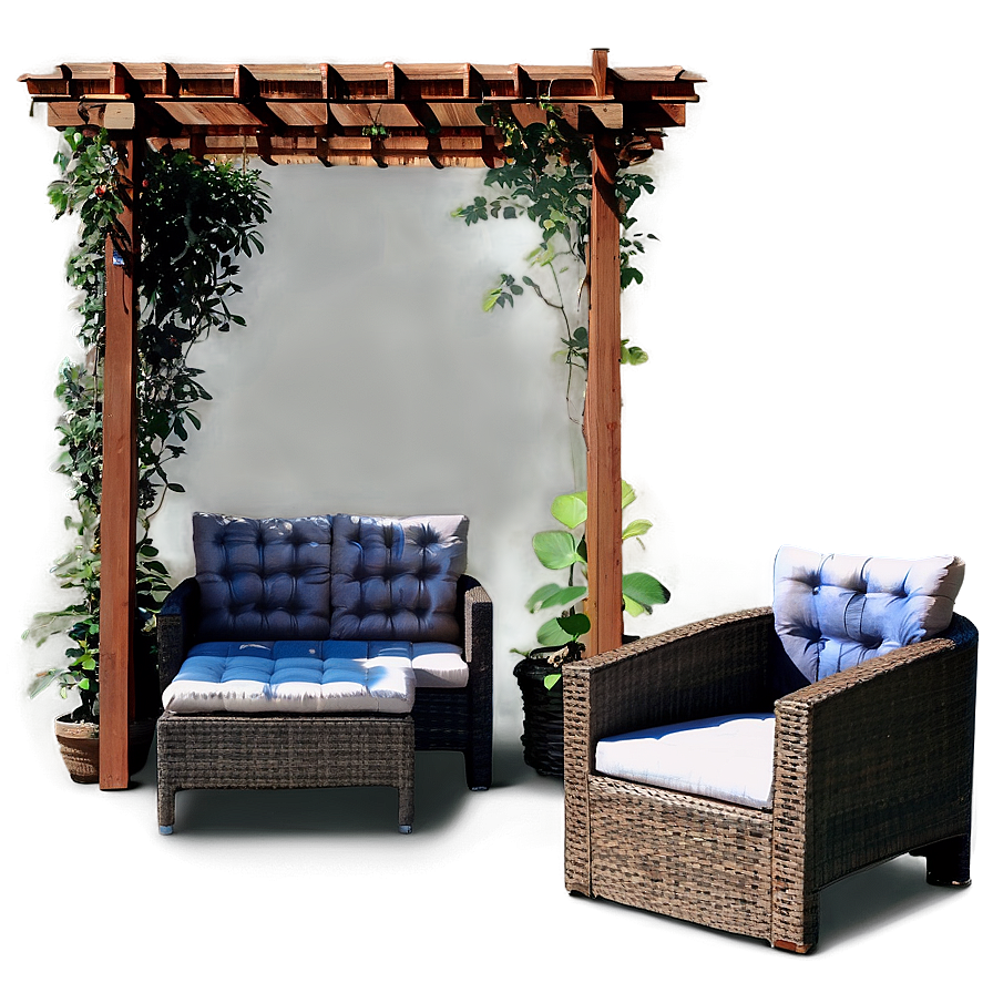 Trellis With Seating Area Png Gui73 PNG image