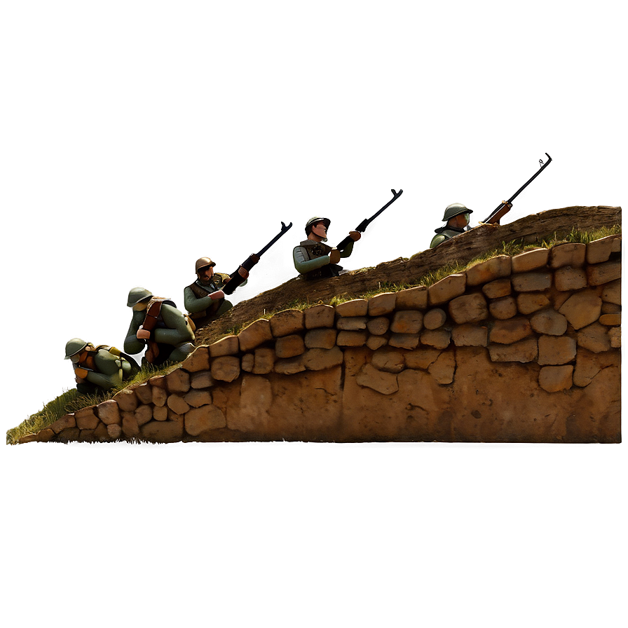 Trench Warfare Battlefield Png Cpm PNG image