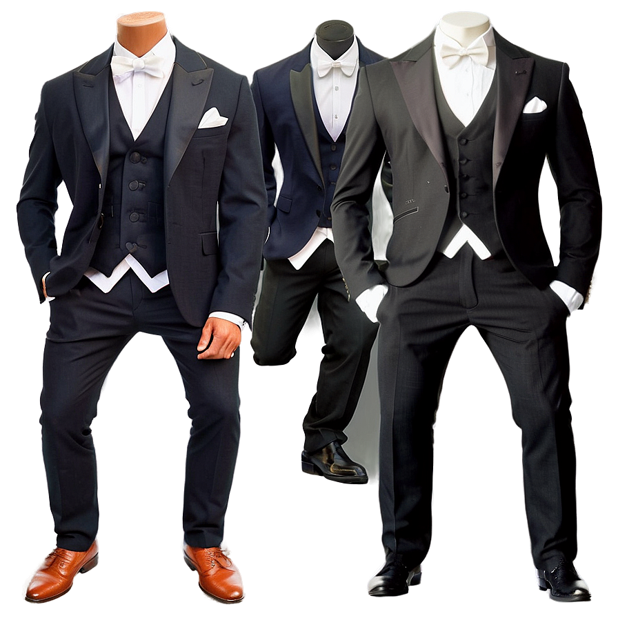 Trendsetting Tuxedo Styles Png Rca75 PNG image