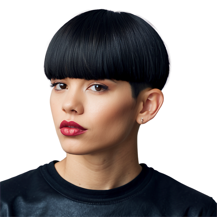 Trendy Bowl Cut Ideas Png Guw52 PNG image