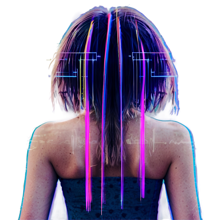 Trendy Glitch Effect Png 05252024 PNG image