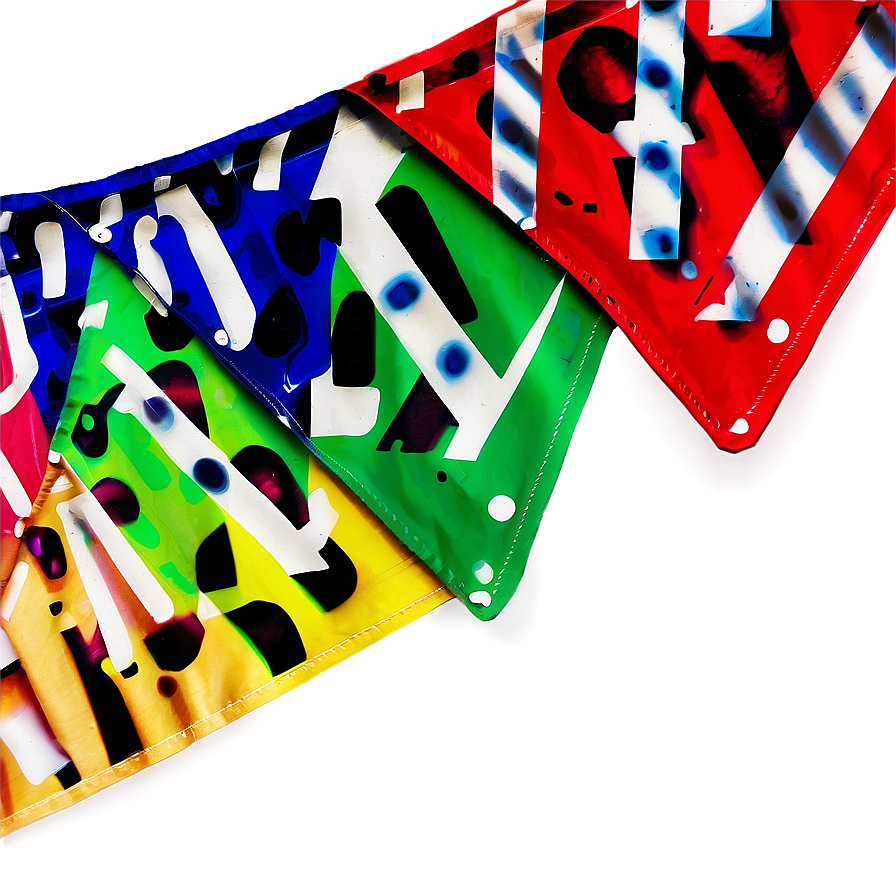 Triangle Banner With Letters Png 06272024 PNG image