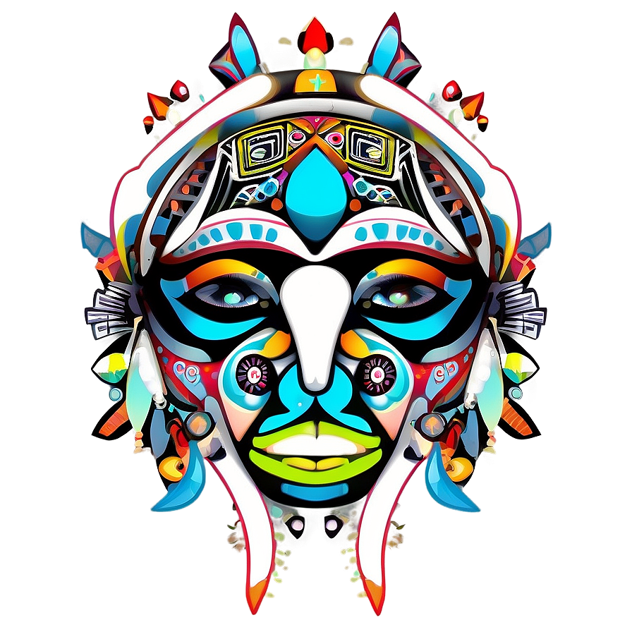 Tribal Art Png Akr10 PNG image