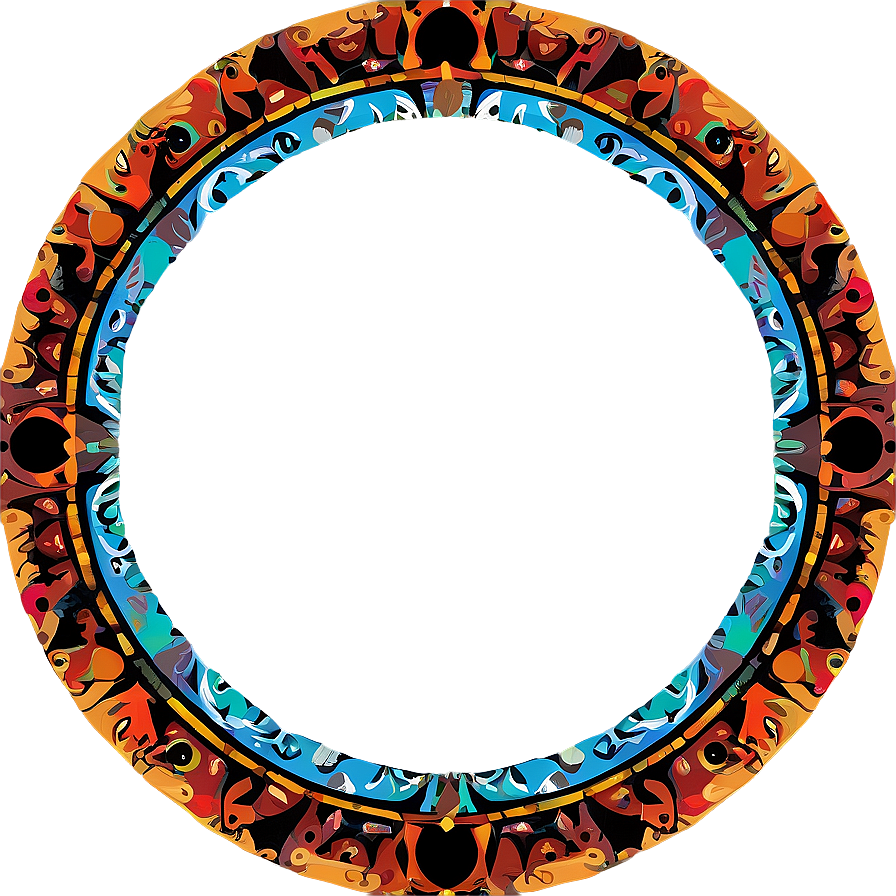 Tribal Circle Frame Png Guh PNG image