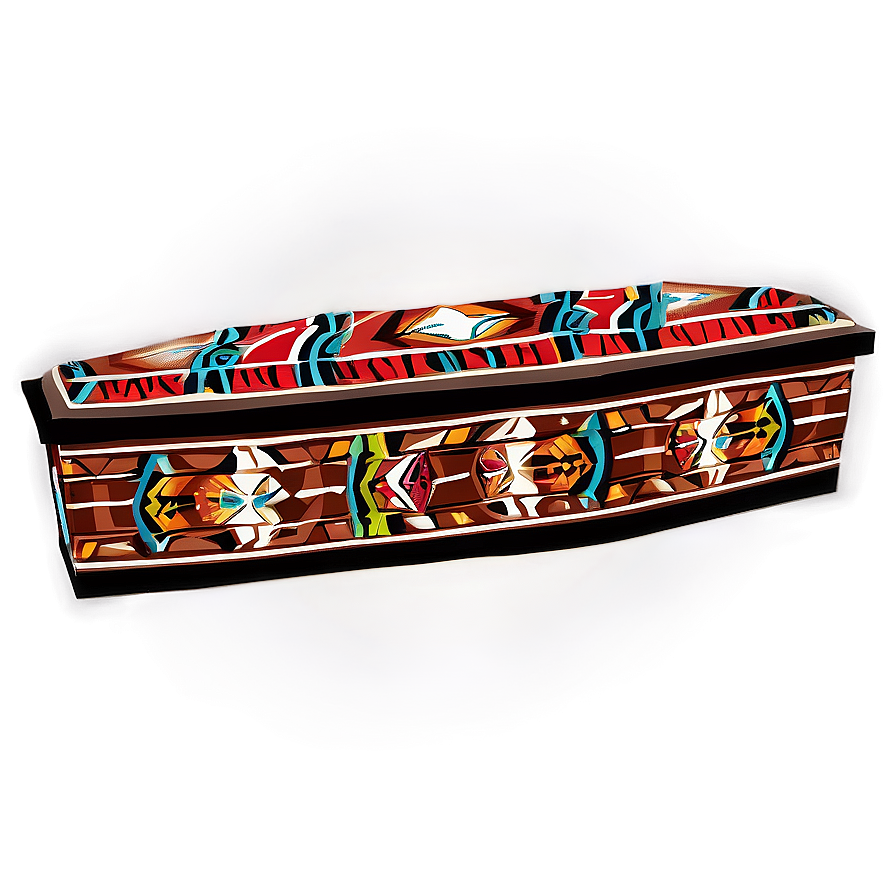 Tribal Coffin Png 05242024 PNG image