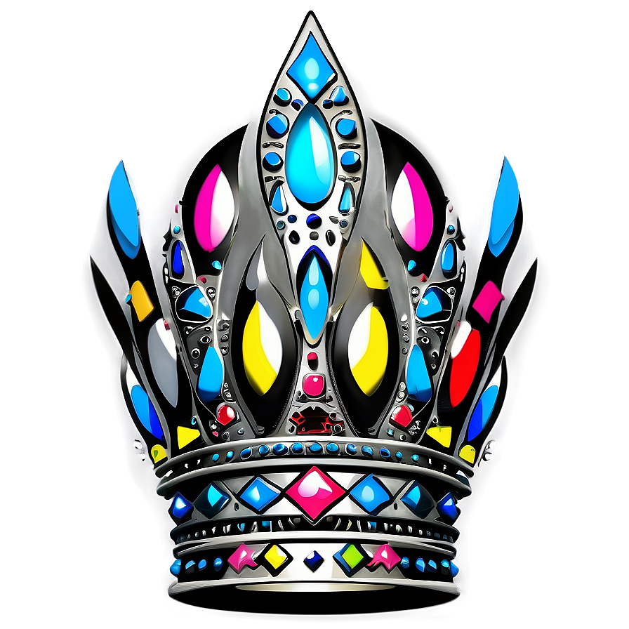 Tribal Crown Art Png 04302024 PNG image