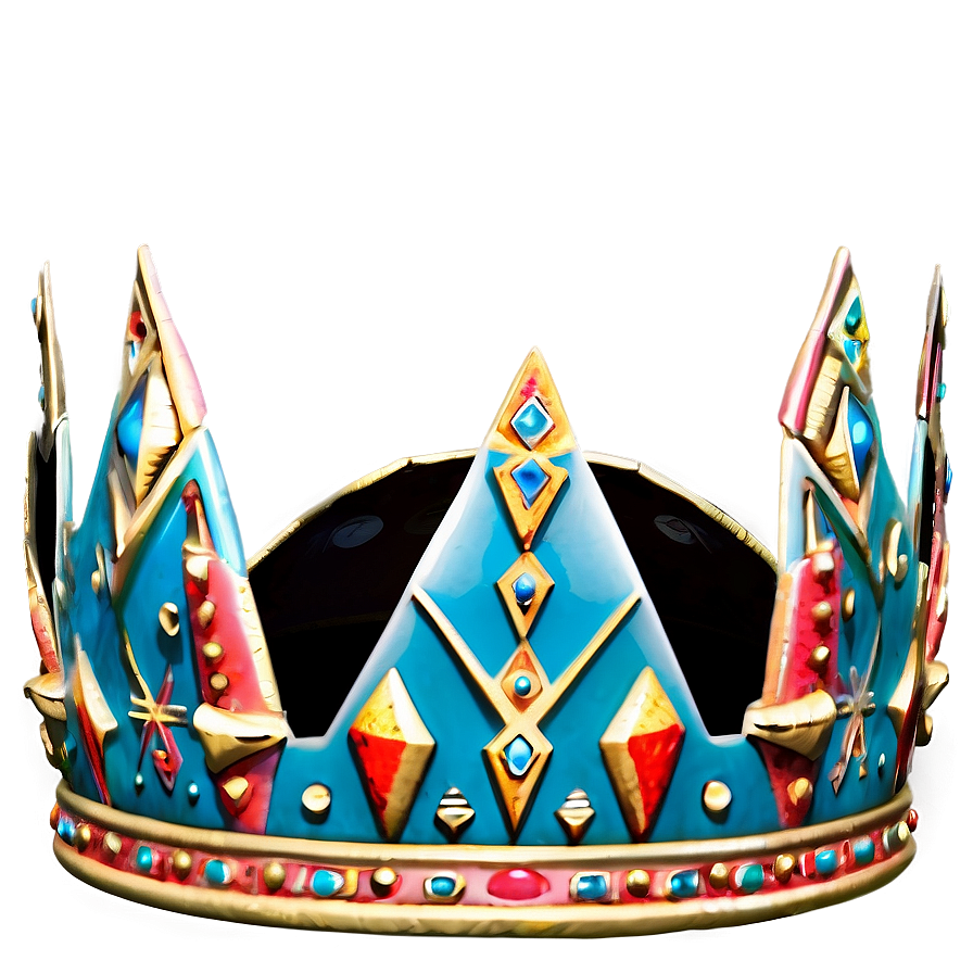 Tribal Crown Art Png 12 PNG image