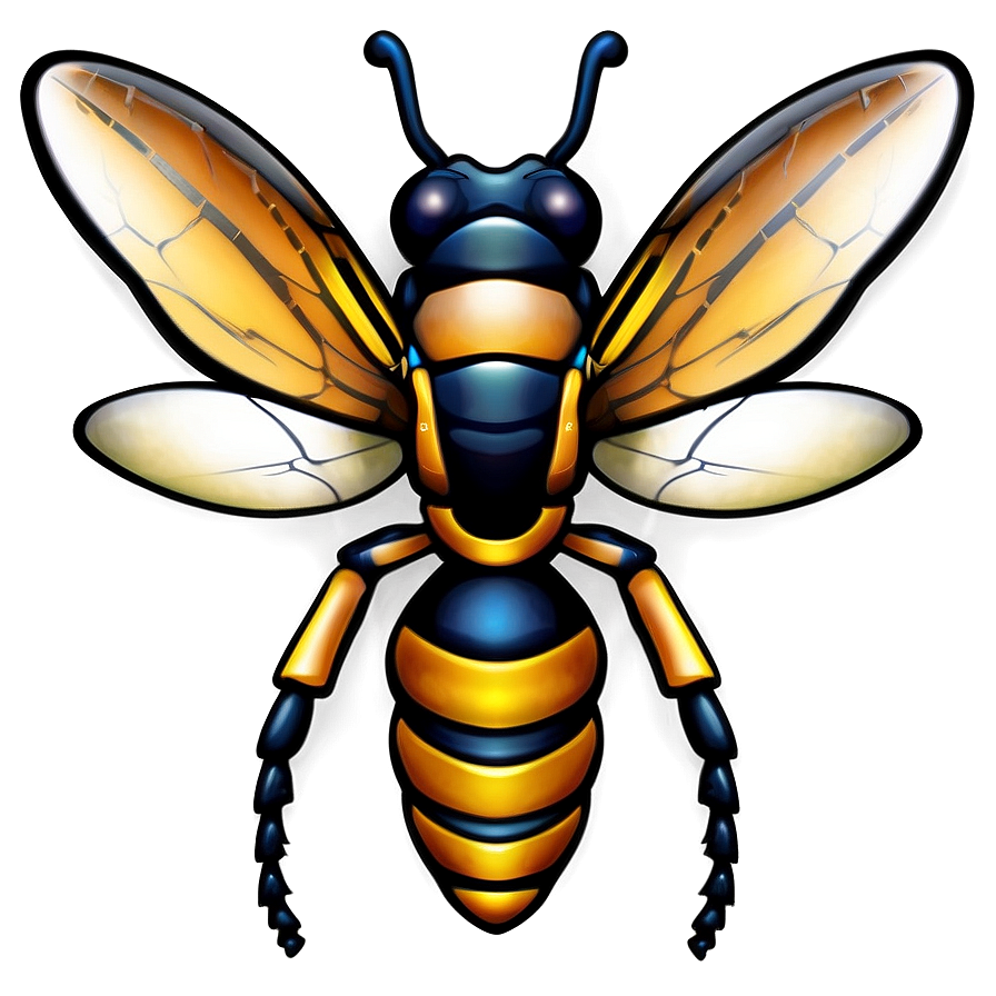 Tribal Hornet Tattoo Design Png 26 PNG image