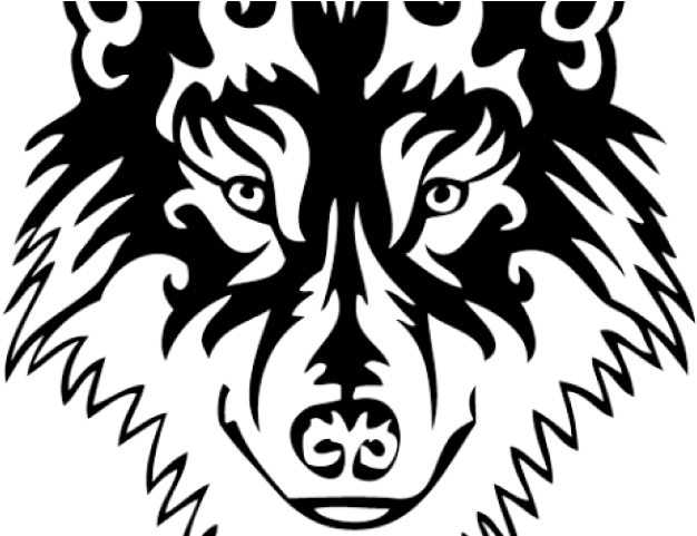 Tribal Lion Tattoo Design PNG image