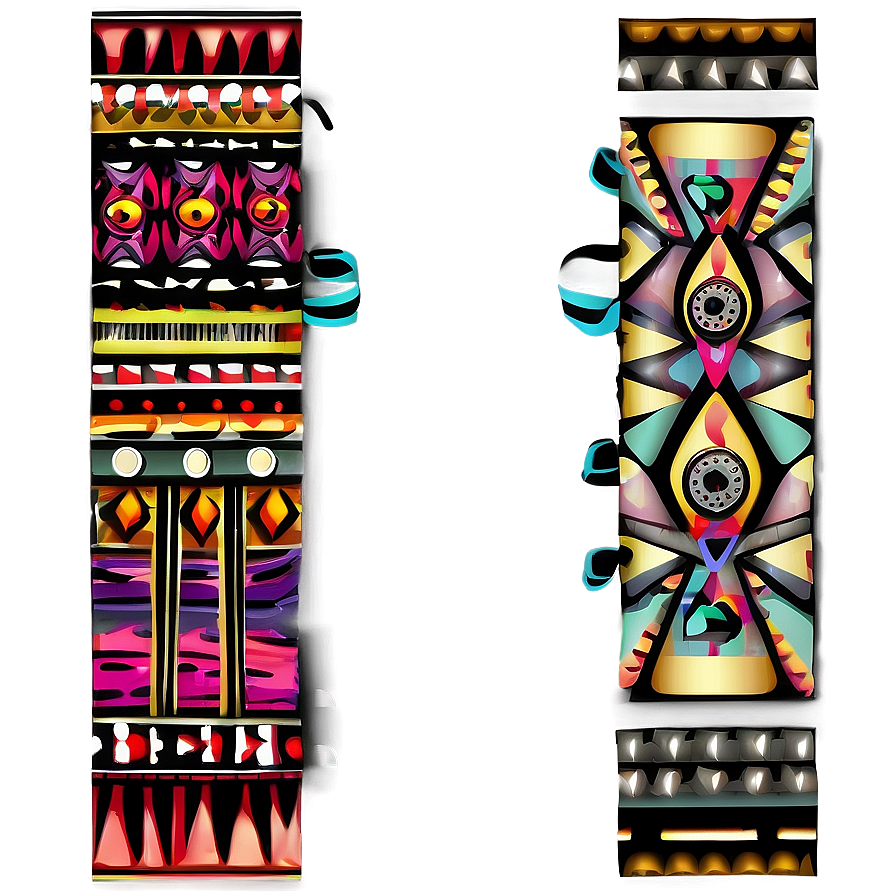 Tribal Page Divider Png 06272024 PNG image