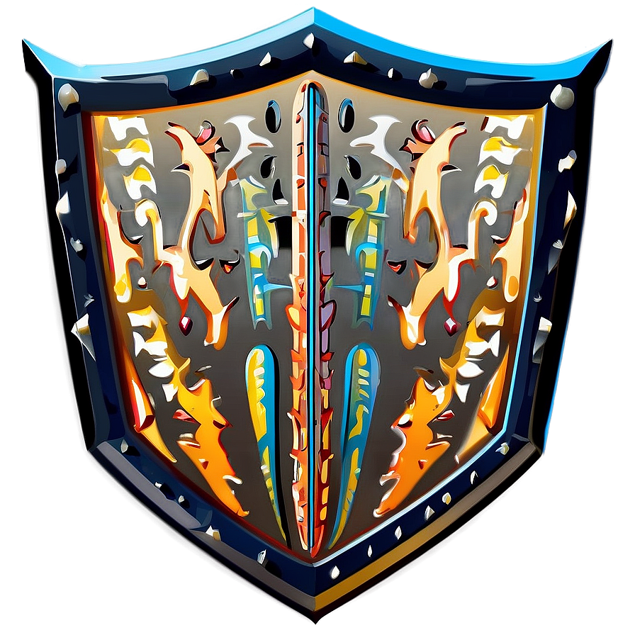 Tribal Shield Vector Png Qhl49 PNG image