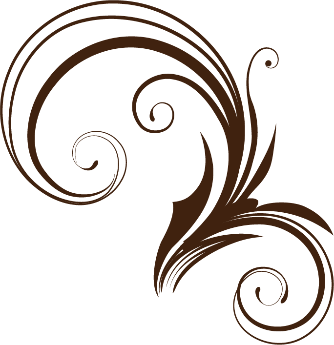 Tribal Swirl Tattoo Design PNG image