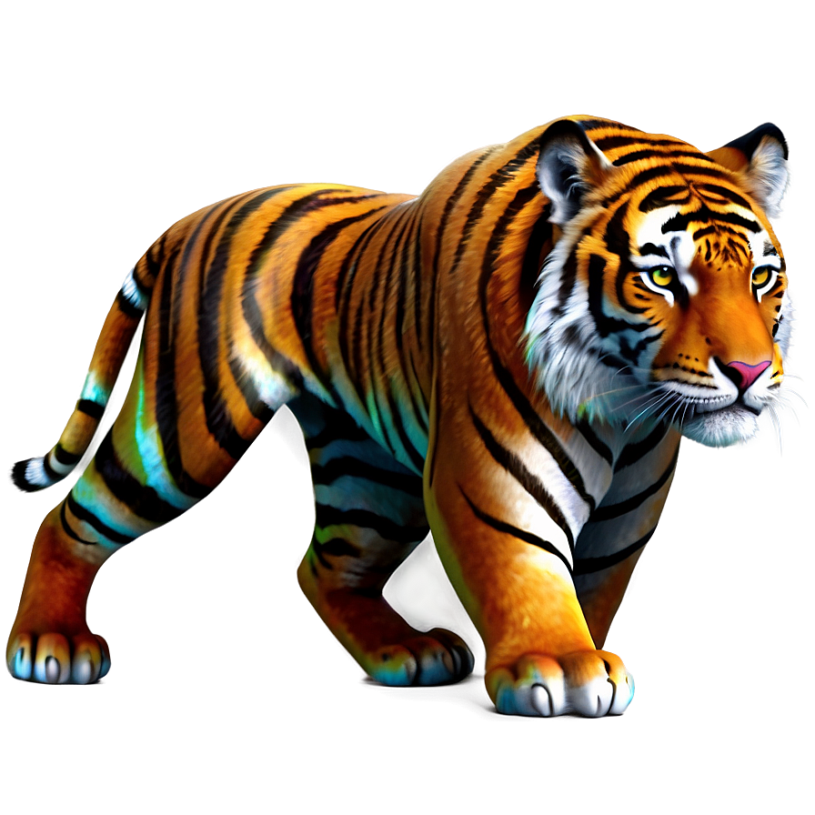 Tribal Tiger Png 05032024 PNG image