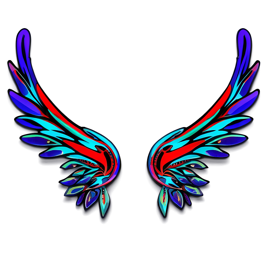Tribal Wings Png Dfv62 PNG image