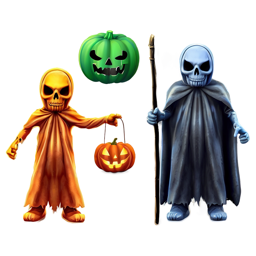 Trick Or Treat Spooky Spirits Png Kat PNG image