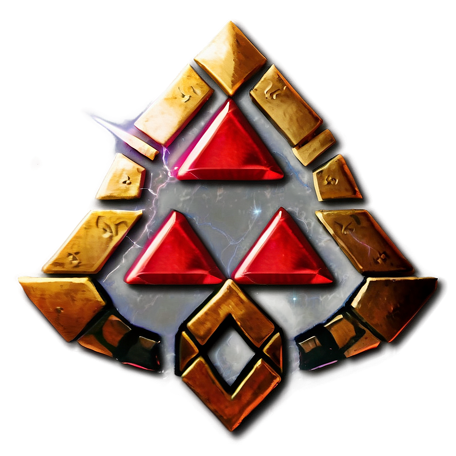 Triforce Of Power Png Vwv PNG image