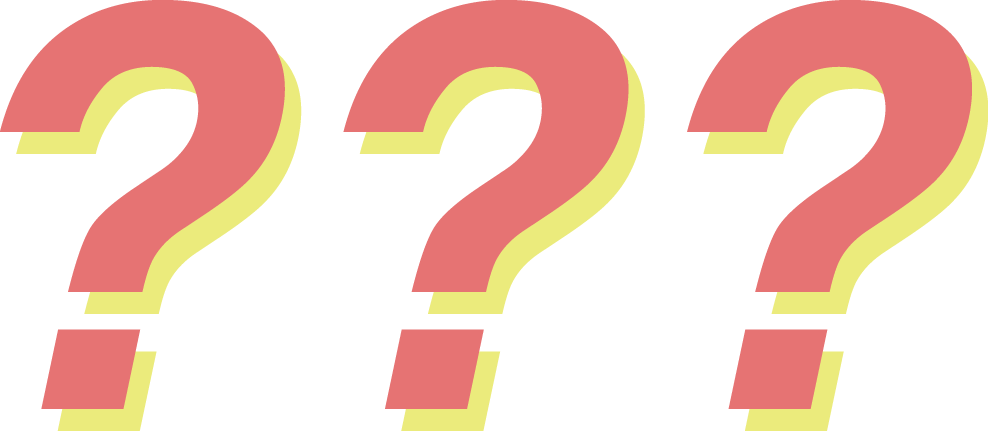 Triple Question Marks PNG image