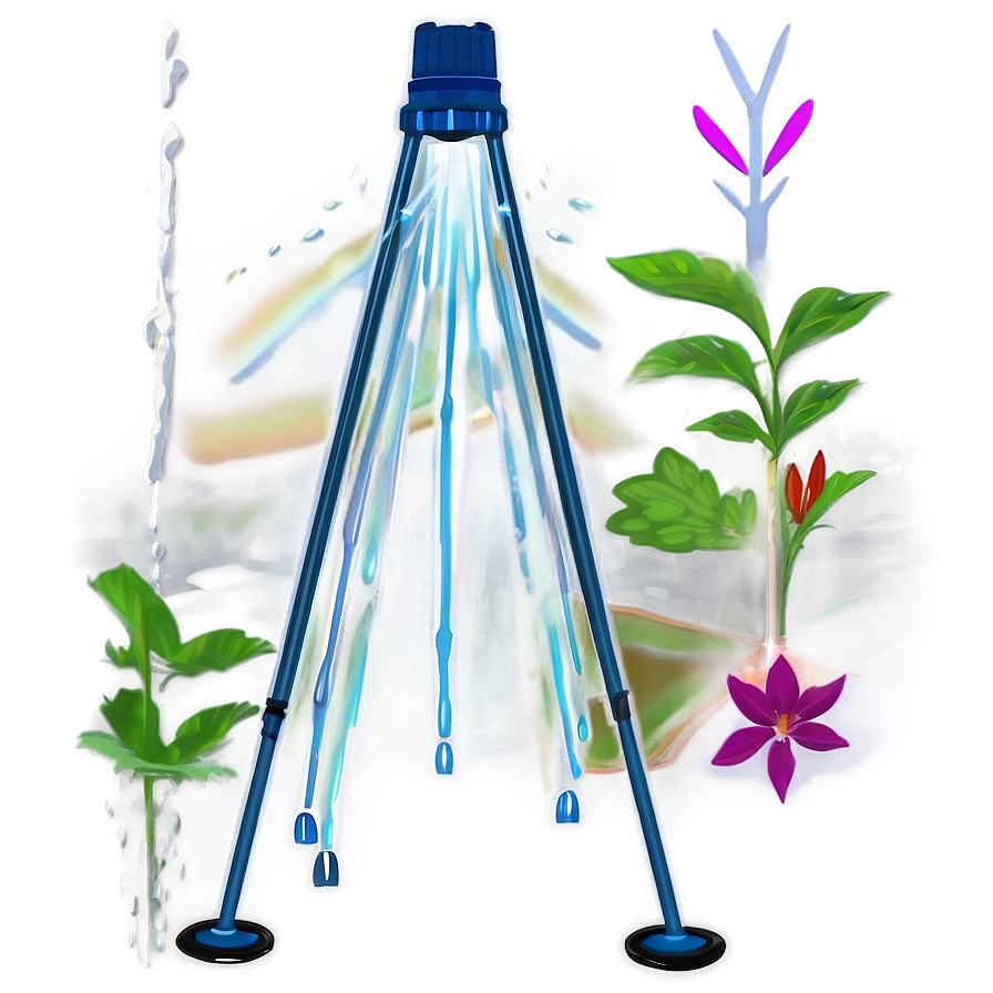 Tripod Garden Sprinkler Png 06262024 PNG image