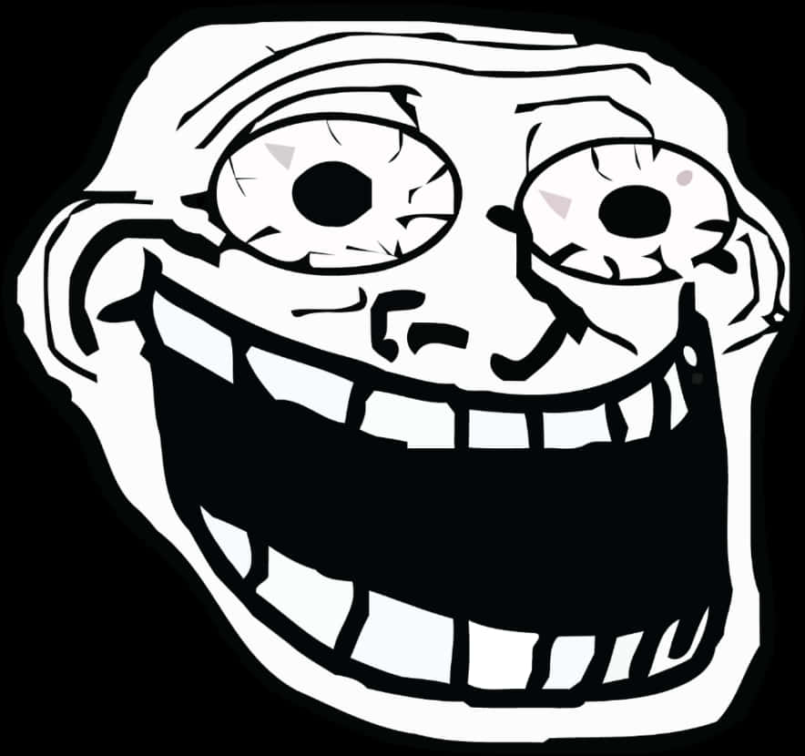 Trollface Meme Graphic PNG image