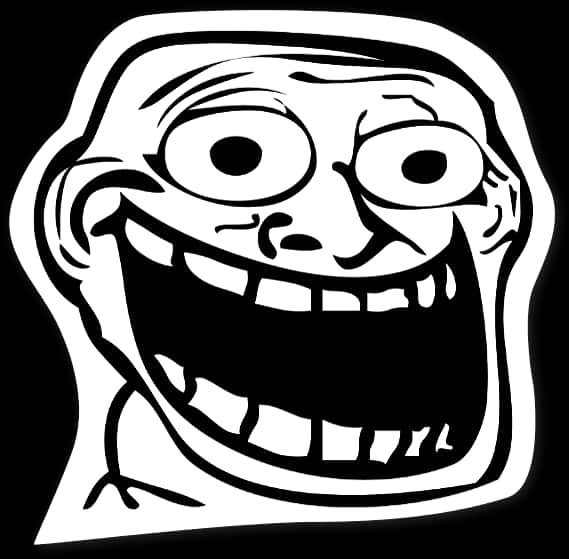 Trollface Meme Icon PNG image