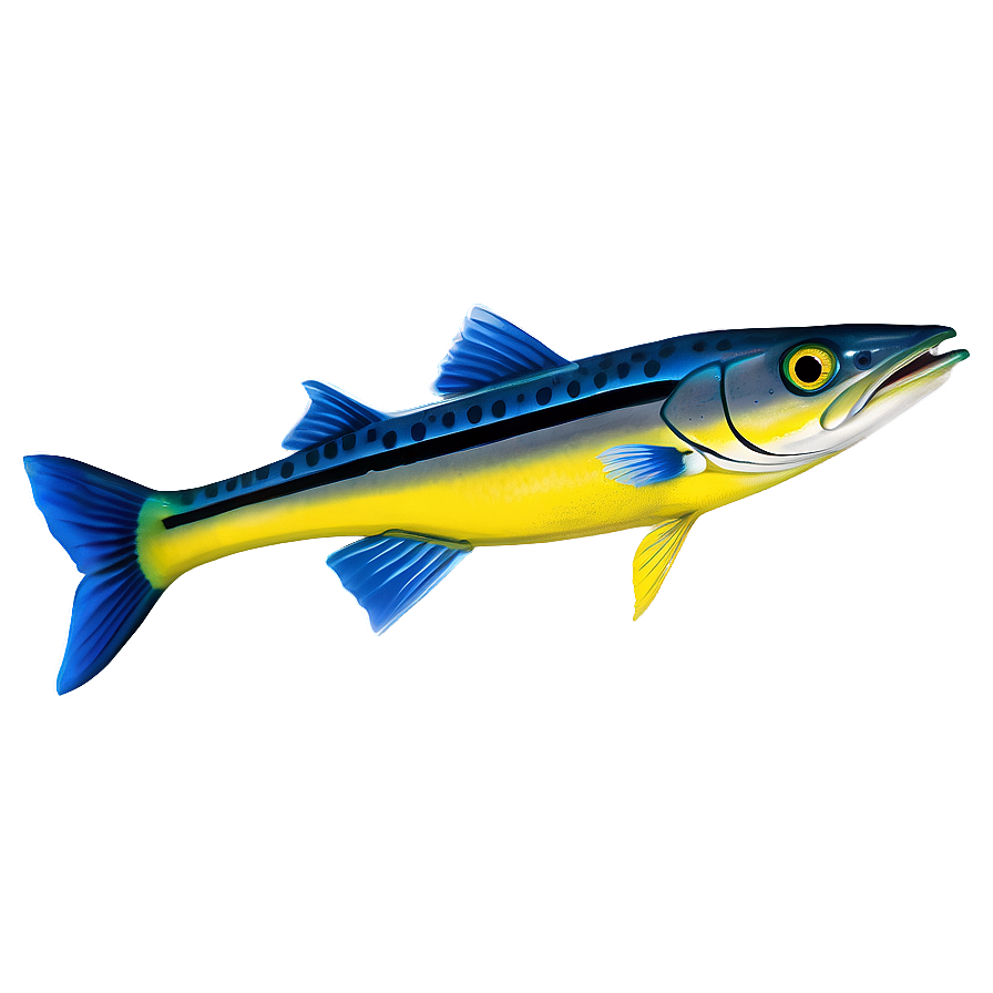 Tropical Barracuda Fish Png Rhj90 PNG image