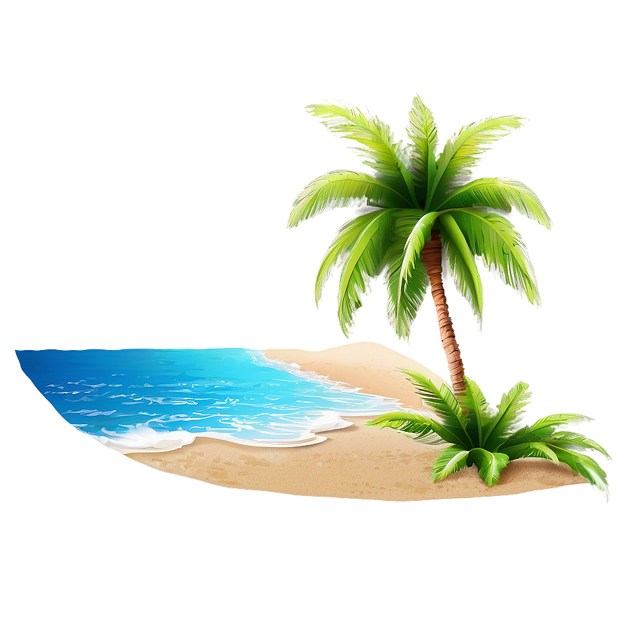 Tropical Beach Paradise Photo Png 29 PNG image