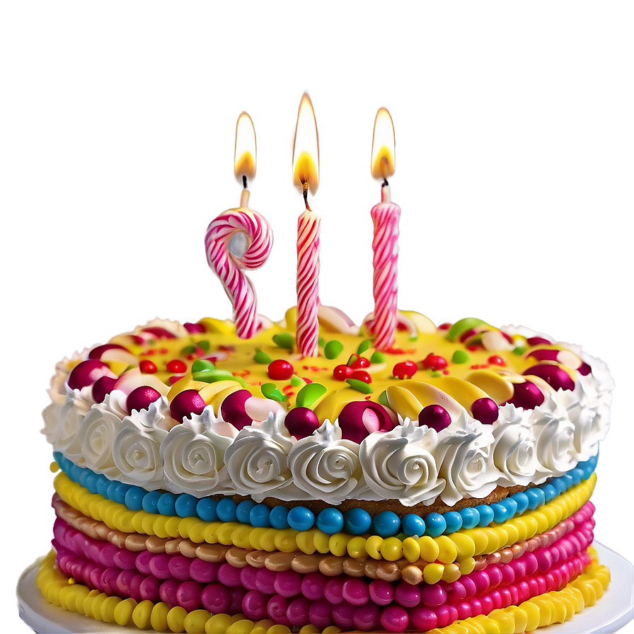 Tropical Birthday Cake Png 72 PNG image