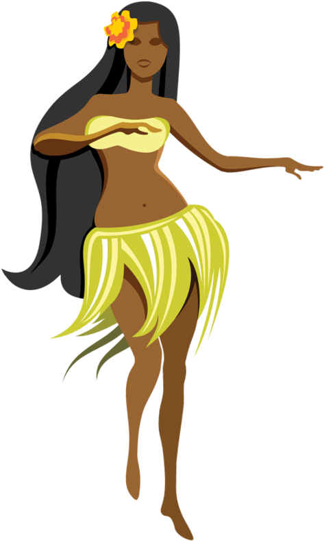 Tropical_ Dancer_ Illustration PNG image