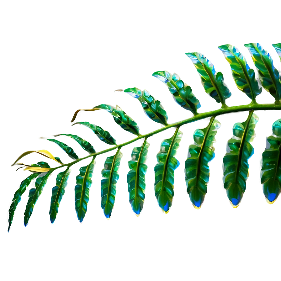 Tropical Fern Leaf Icon Png Xvk26 PNG image