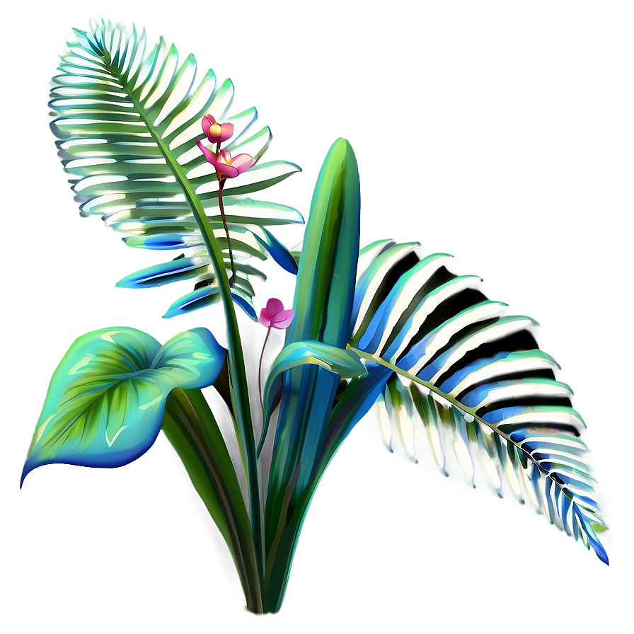 Tropical Flowering Plant Png 06272024 PNG image