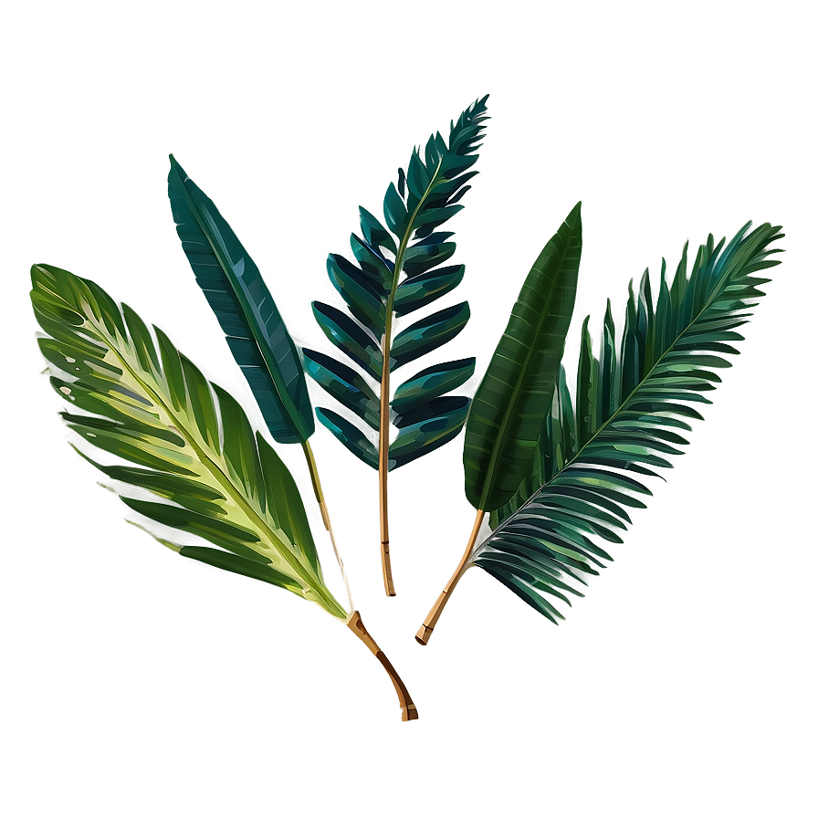 Tropical Foliage Png Qsy PNG image