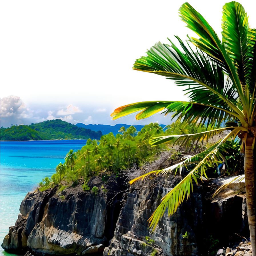 Tropical Island Getaways Png 06272024 PNG image