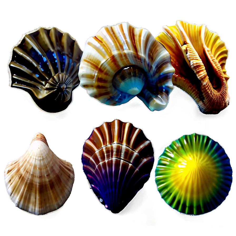 Tropical Island Seashells Png Ovw PNG image