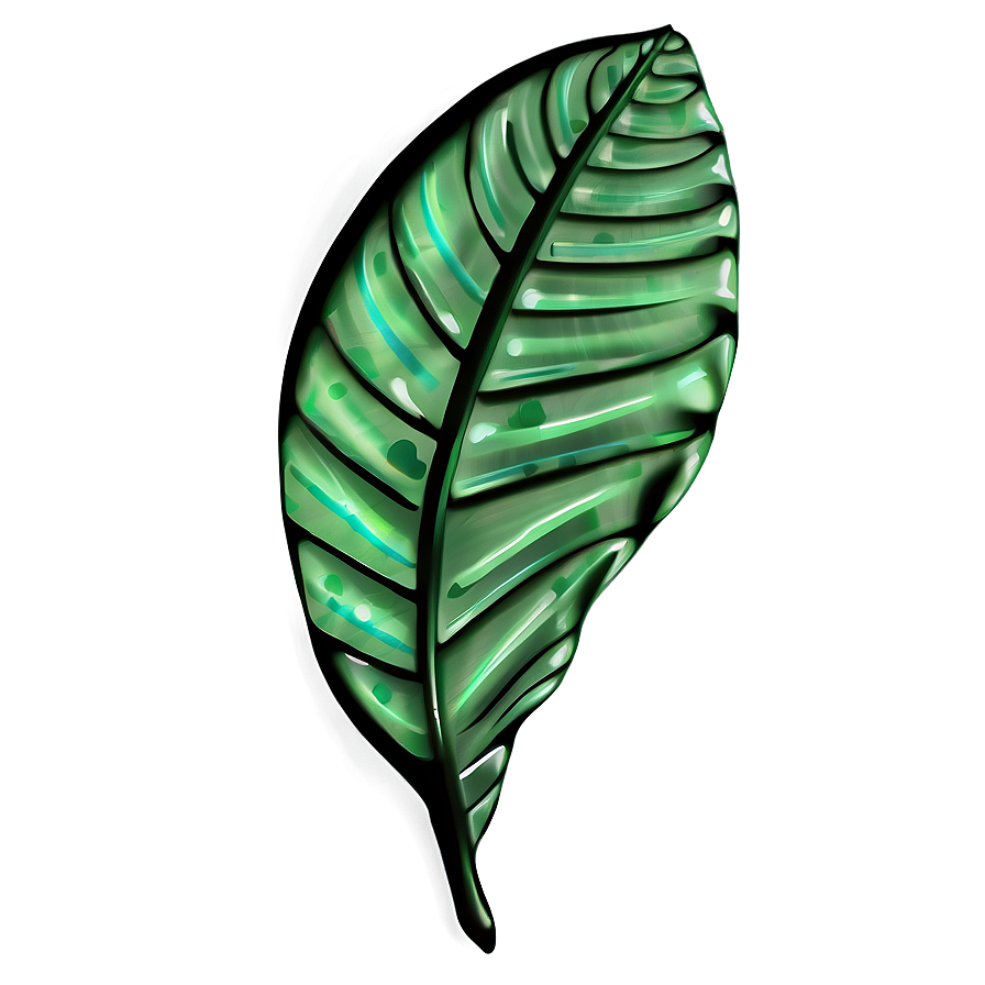 Tropical Leaf Digital Png 29 PNG image