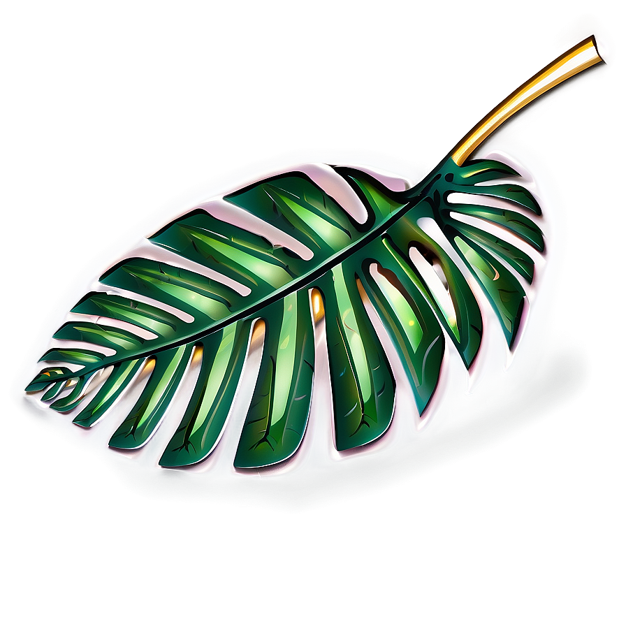 Tropical Leaf Element Png Hxm PNG image