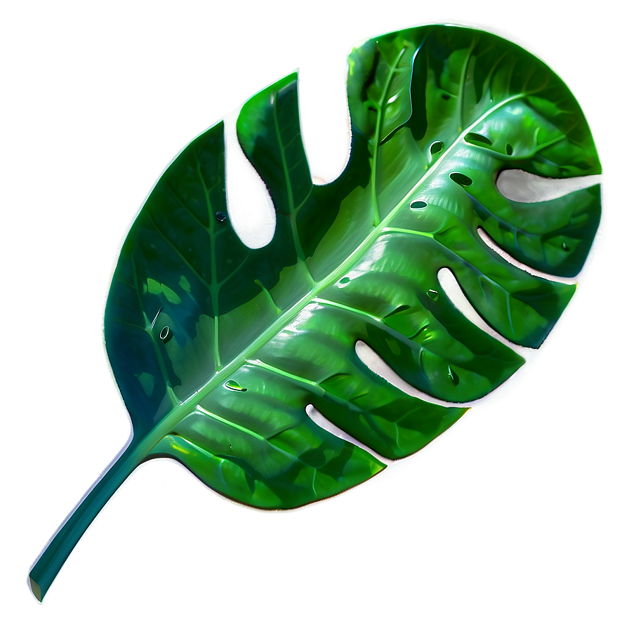 Tropical Leaf Transparency Png 06122024 PNG image