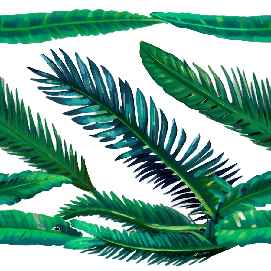 Tropical Palm Leaves Png 44 PNG image