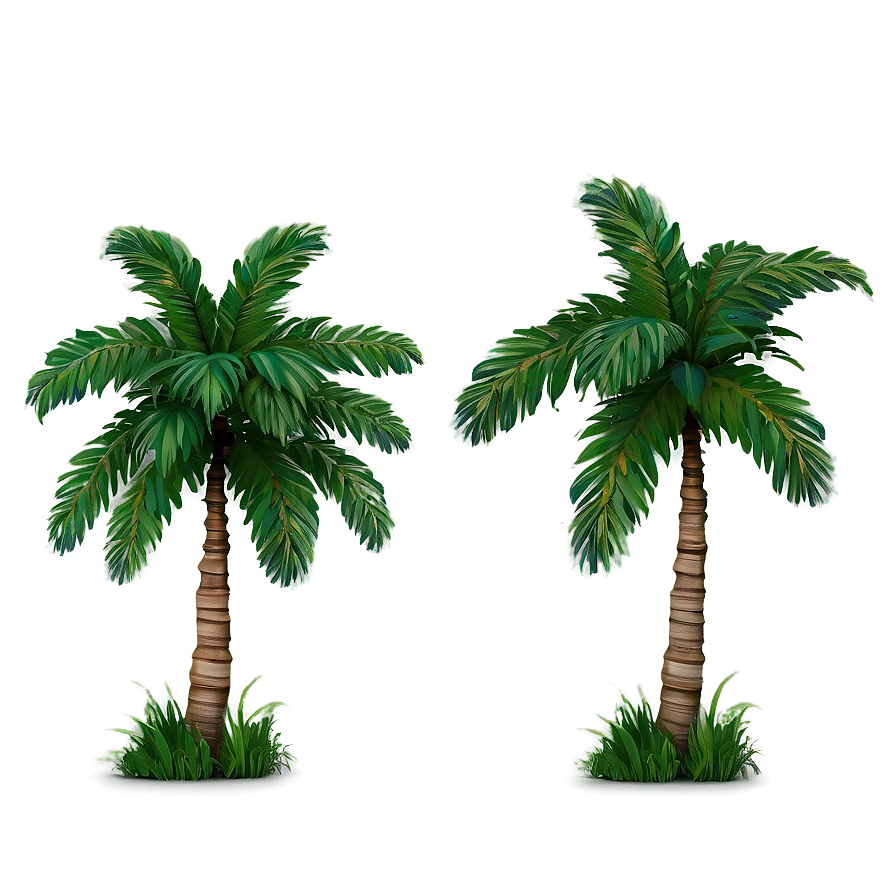 Tropical Palm Trees Png Lap15 PNG image