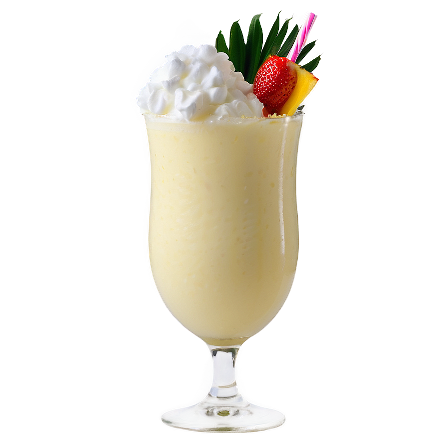 Tropical Pina Colada Serving Png Qju42 PNG image