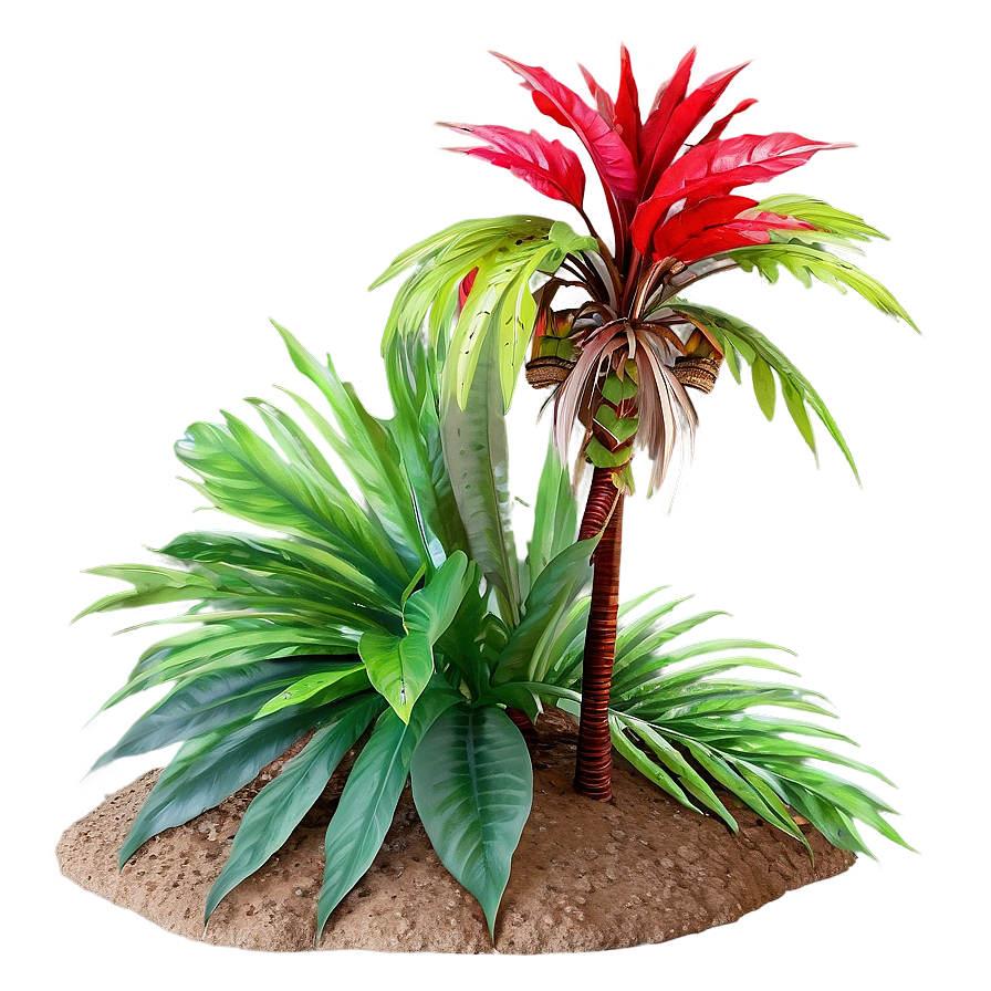 Tropical Plant Landscapes Png 56 PNG image