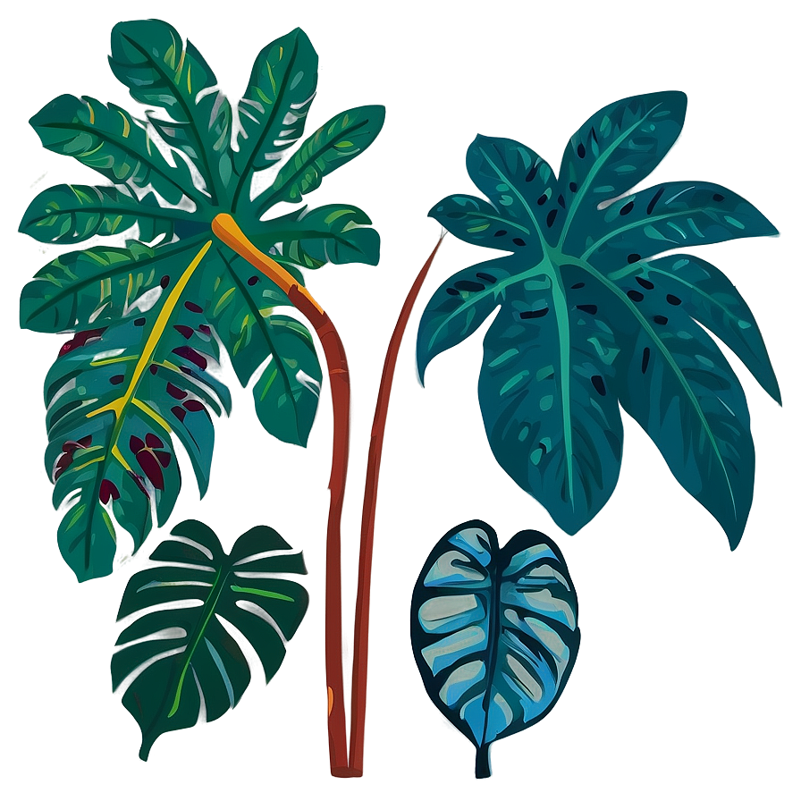 Tropical Plant Vector Png Mxi PNG image