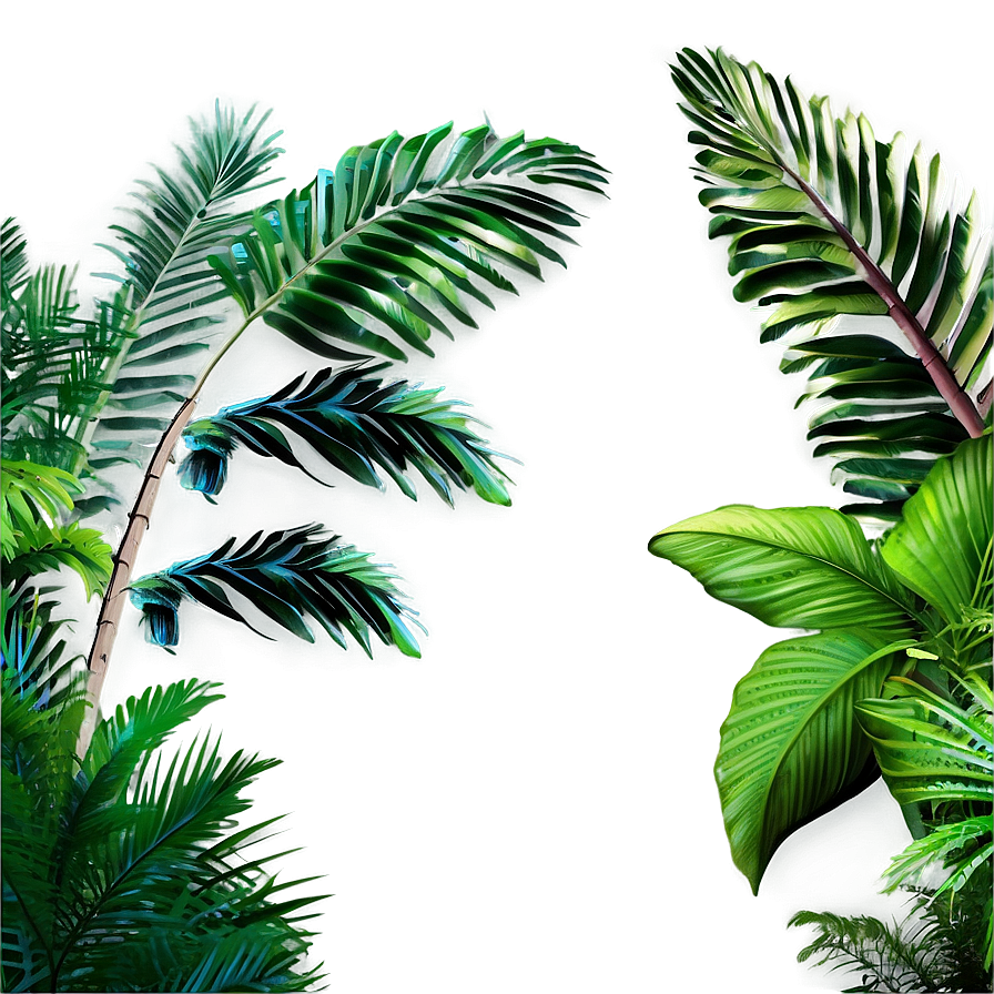 Tropical Rainforest Trees Png 06262024 PNG image