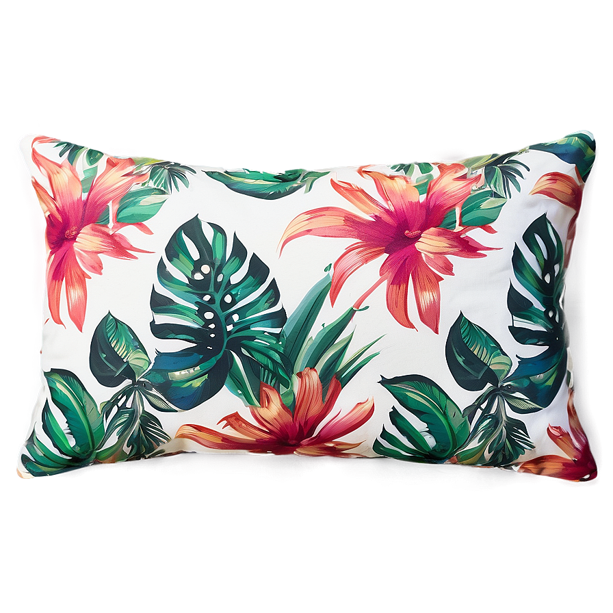 Tropical Throw Pillow Png Diq66 PNG image