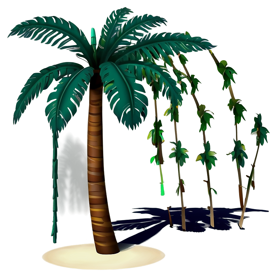 Tropical Tree Shadow Png Csq PNG image